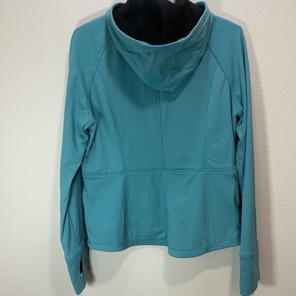 PrAna breathe jacket in aqua - Picture 3 of 12